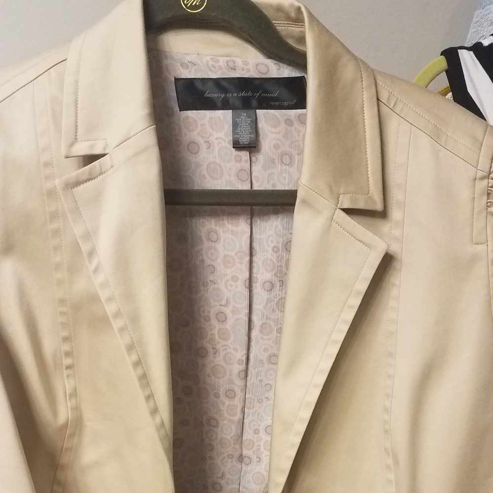 Khaki blazer
